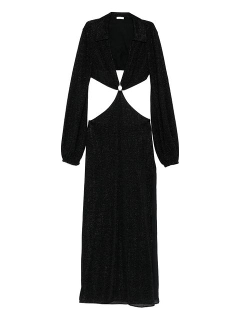 Oséree cutout ring maxi dress - Black - zdjęcie produktu nr 1