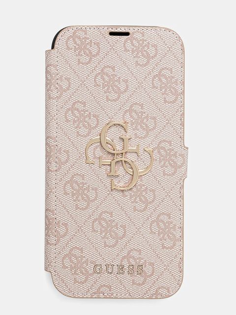 Guess etui na telefon iPhone 16 Pro Max 6.9" kolor różowy GUBKP16X4GMGPI - zdjęcie produktu nr 1