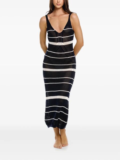 Agua By Agua Bendita Rosalin Batik dress - Black - zdjęcie produktu nr 2