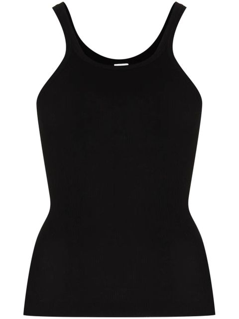 RE/DONE ribbed tank top - Black - zdjęcie produktu nr 1