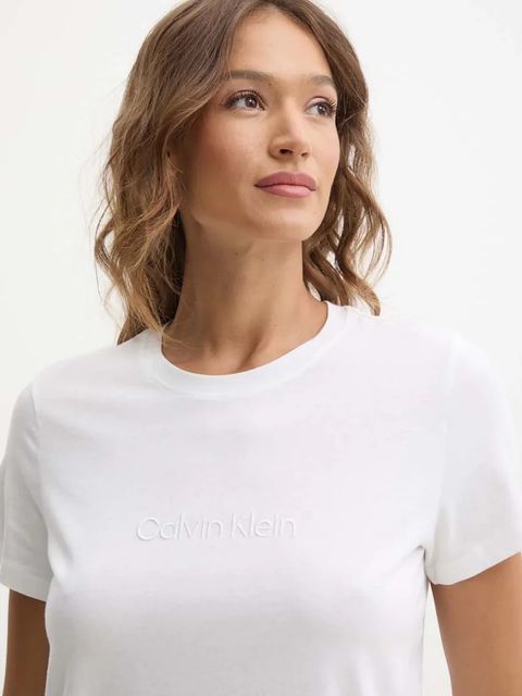 Calvin Klein Underwear t-shirt bawełniany lounge kolor biały 000QS7328E