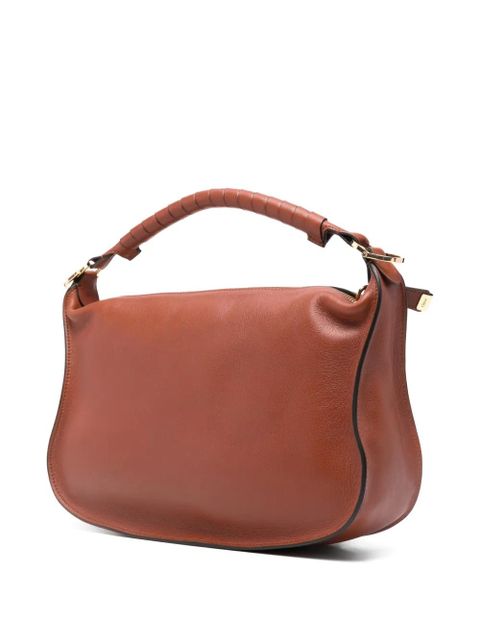 Chloé small Marcie leather crossbody bag - Brown - zdjęcie produktu nr 2