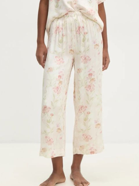 Answear.LAB piżama damska kolor beżowy