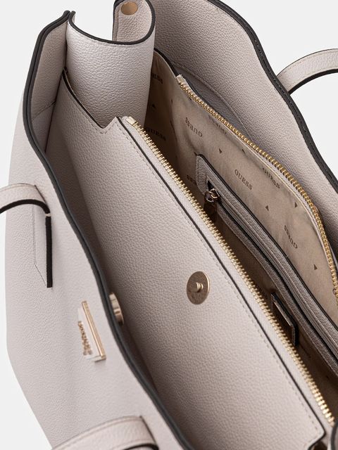 Guess torebka MERIDIAN kolor beżowy HWBG69 74230