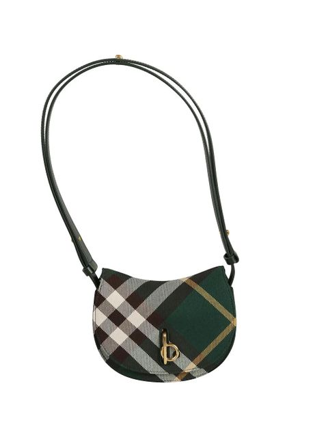 Burberry plaid shoulder bag - Green - zdjęcie produktu nr 1