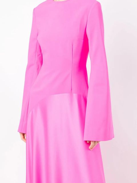 Solace London draped maxi dress - Pink