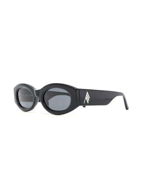 The Attico x Linda Farrow Berta rectangle-frame sunglasses - Black - zdjęcie produktu nr 2