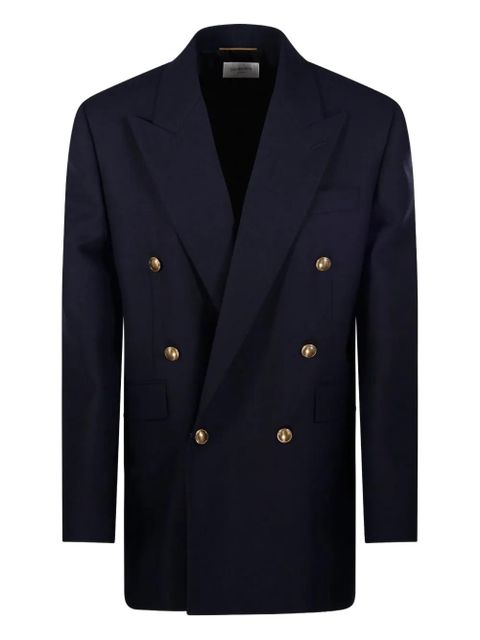 Saint Laurent wool blazer - Blue - zdjęcie produktu nr 1