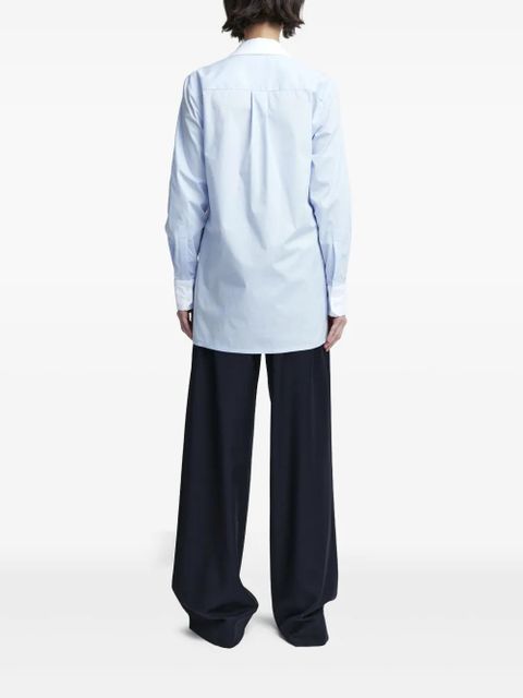 16Arlington Marley poplin shirt - Blue