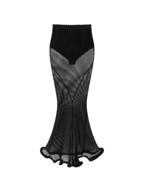 Givenchy kickback ruffled midi skirt - Black - zdjęcie produktu nr 1