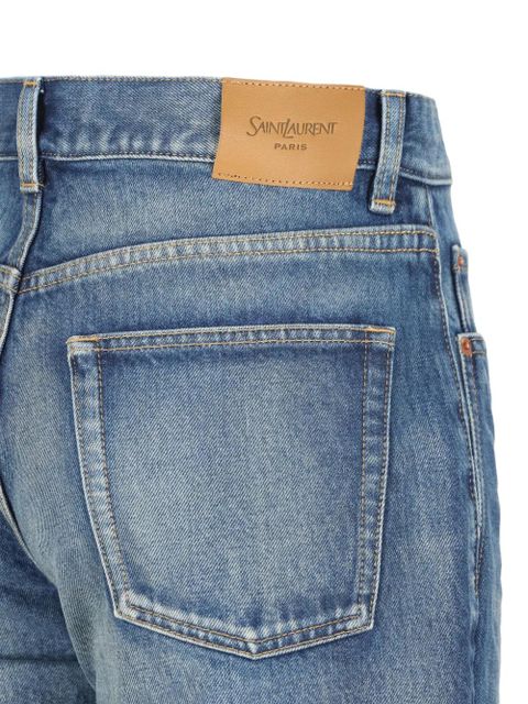 Saint Laurent buttoned jeans - Blue