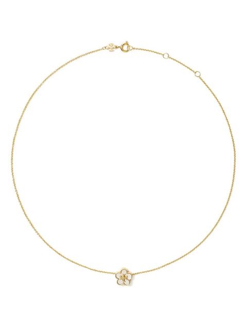 Tory Burch Kira Flower pendant necklace - Gold - zdjęcie produktu nr 1