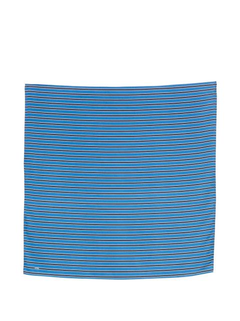 TOTEME striped silk scarf - Blue - zdjęcie produktu nr 1