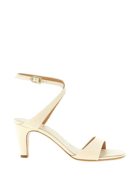 Ferragamo square-toe ankle-strap sandals - Neutrals - zdjęcie produktu nr 1