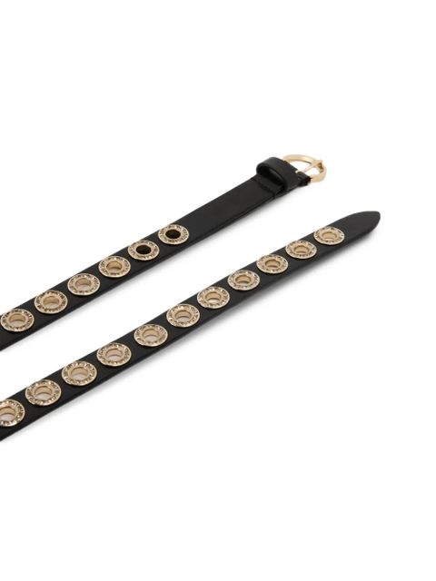 PINKO eyelet belt - Black