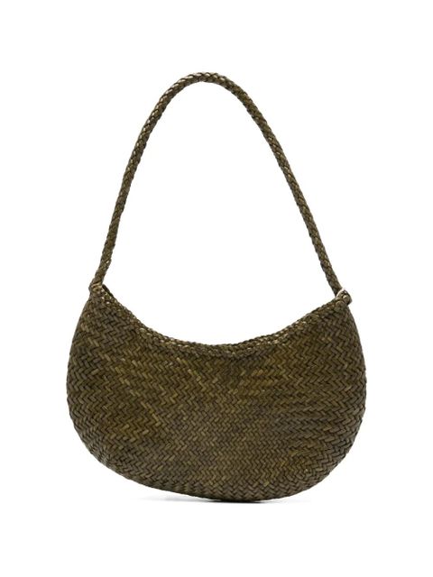 DRAGON DIFFUSION Nova Luna braided shoulder bag - Green - zdjęcie produktu nr 1