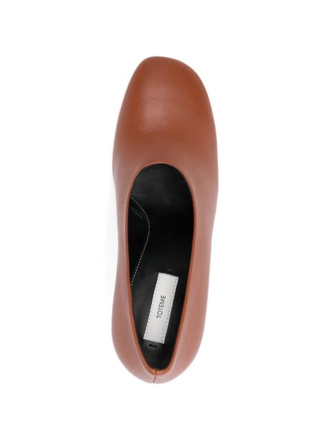 TOTEME leather pumps - Brown