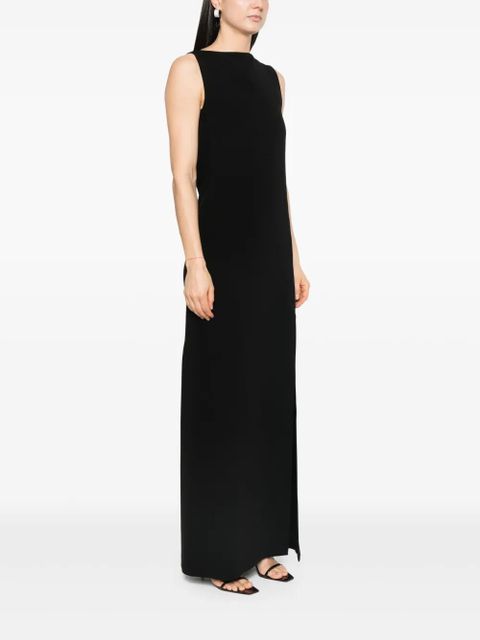 Max Mara cady maxi dress - Black