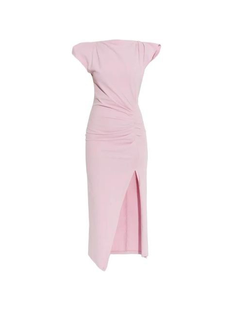 ISABEL MARANT ruched slit dress - Pink - zdjęcie produktu nr 1