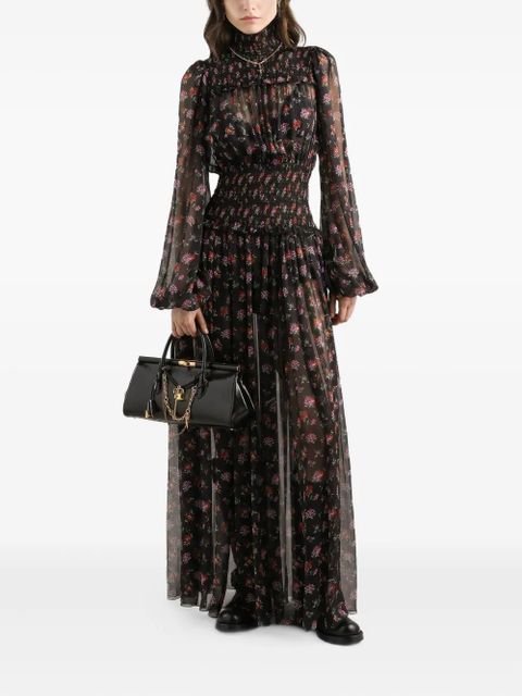 Dolce & Gabbana floral maxi dress - Black - zdjęcie produktu nr 2