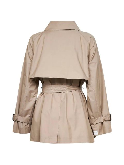 Max Mara Calle belted double-breasted trench coat - Neutrals - zdjęcie produktu nr 2