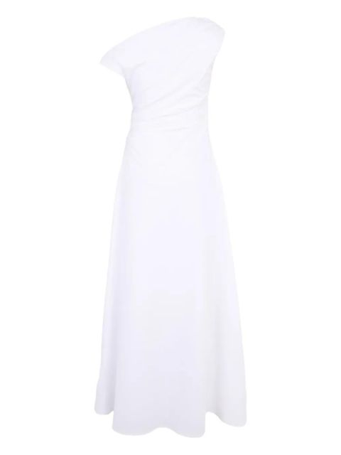 STAUD Phare one-shoulder maxi dress - White - zdjęcie produktu nr 2