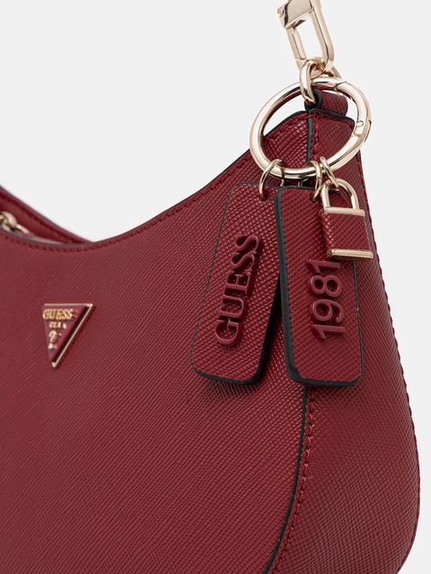 Guess torebka NOELLE kolor czerwony HWZG96 72180