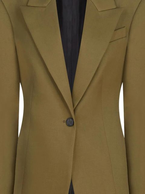 The Attico single-breasted blazer - Green - zdjęcie produktu nr 2