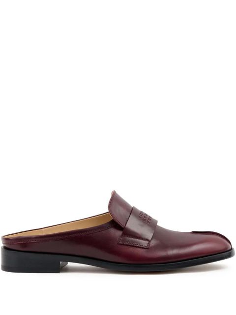 MM6 Maison Margiela loafer-style mules - Red - zdjęcie produktu nr 1