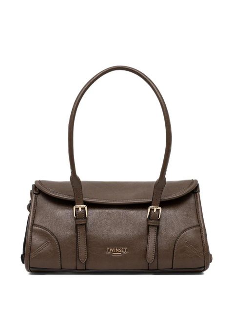 TWINSET logo-lettering tote bag - Brown - zdjęcie produktu nr 1