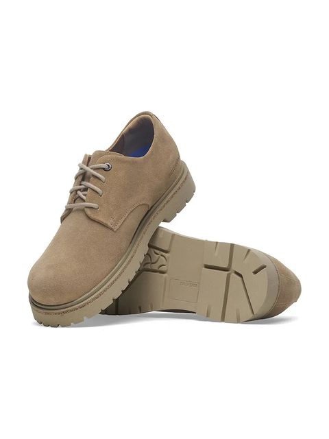 Birkenstock półbuty zamszowe Highwood Lace Low - zdjęcie produktu nr 2