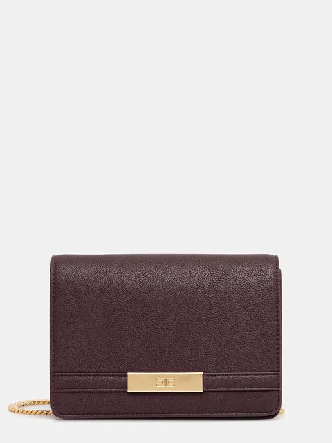 Elisabetta Franchi torebka kolor bordowy BS39A56E2 - zdjęcie produktu nr 1