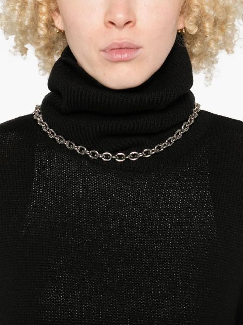 TOTEME roll-neck sweater - Black