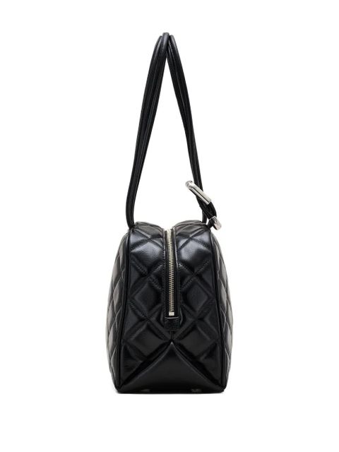 Marc Jacobs The Quilted Leather Dual Satchel bag - Black