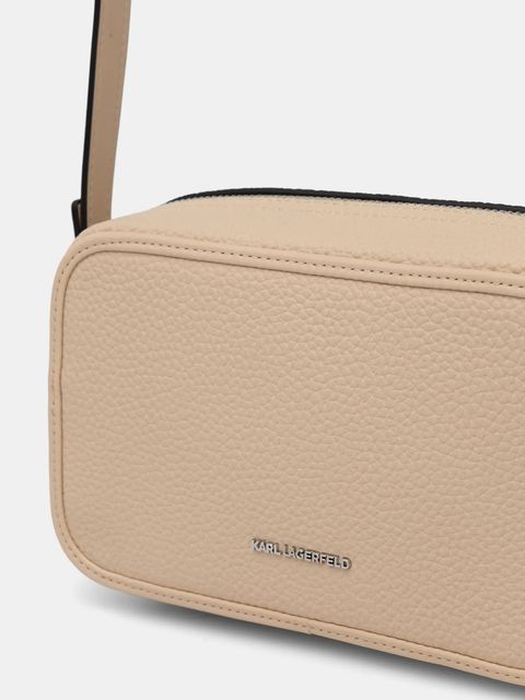 Karl Lagerfeld torebka K/SKUARE kolor beżowy A1W30040 - zdjęcie produktu nr 2