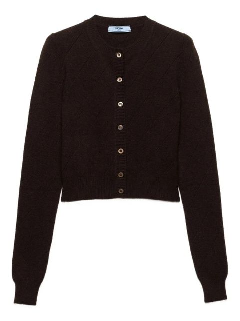 Prada cashmere cardigan - Brown - zdjęcie produktu nr 1