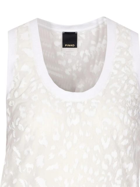 PINKO Dave tank top - White