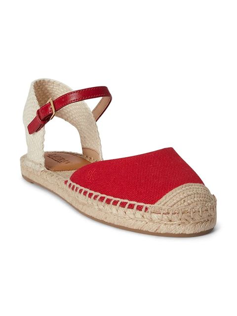 Lauren Ralph Lauren espadryle damskie Robby Flat - zdjęcie produktu nr 1