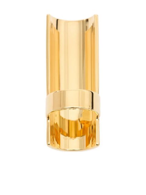 MM6 Maison Margiela engraved open-band ring - Gold - zdjęcie produktu nr 2