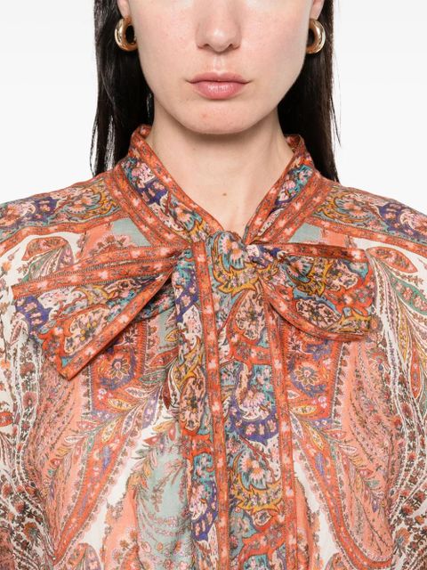 ZIMMERMANN Rhiannon mini dress - Neutrals