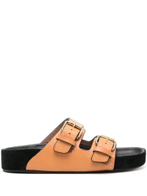 ISABEL MARANT Lennyo studded sandals - Orange - zdjęcie produktu nr 1
