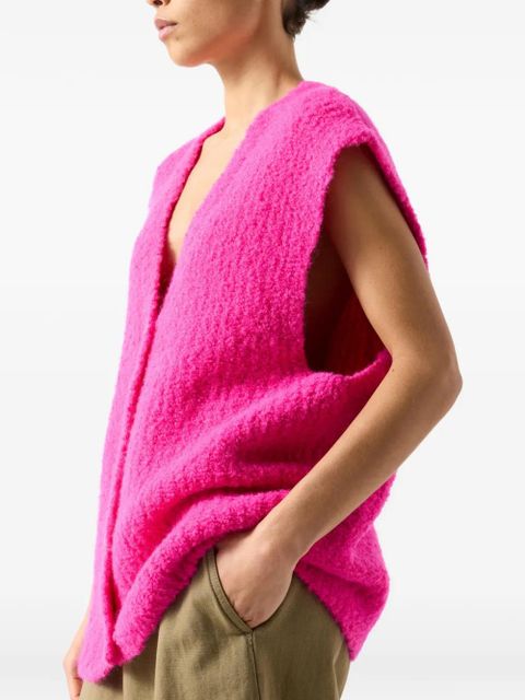 American Vintage Zolly V-neck cardigan - Pink