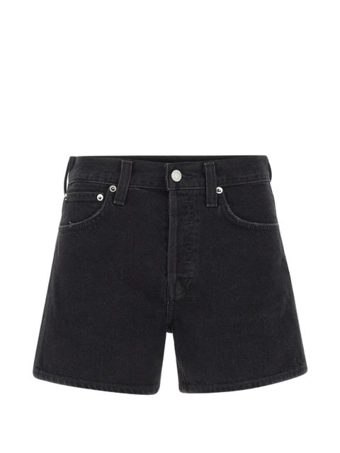 AGOLDE five-pocket denim shorts - Black - zdjęcie produktu nr 1
