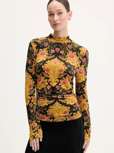 Farm Rio longsleeve kolor żółty 329194 - zdjęcie produktu nr 1