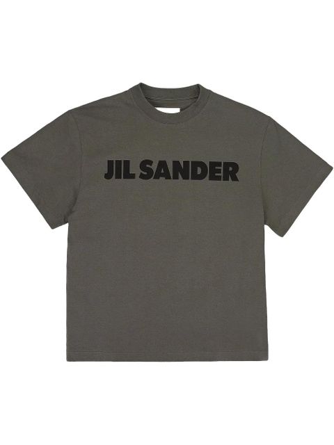 Jil Sander logo-print "Olive" T-shirt - Green - zdjęcie produktu nr 1