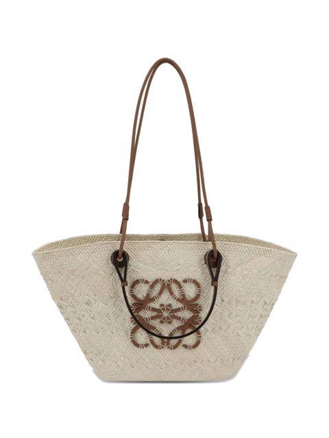 LOEWE medium anagram basket woven tote bag - Neutrals - zdjęcie produktu nr 1