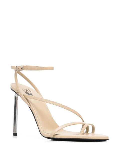 Off-White open-toe strap-detail sandals - Neutrals - zdjęcie produktu nr 2
