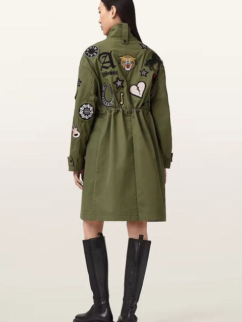 AllSaints parka bawełniana ARIAA - zdjęcie produktu nr 1