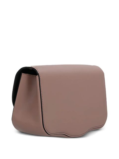 Valentino Garavani VLogo-Signature curved shoulder bag - Brown - zdjęcie produktu nr 2