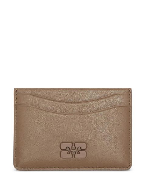 GANNI Bou logo cardholder wallet - Neutrals - zdjęcie produktu nr 1